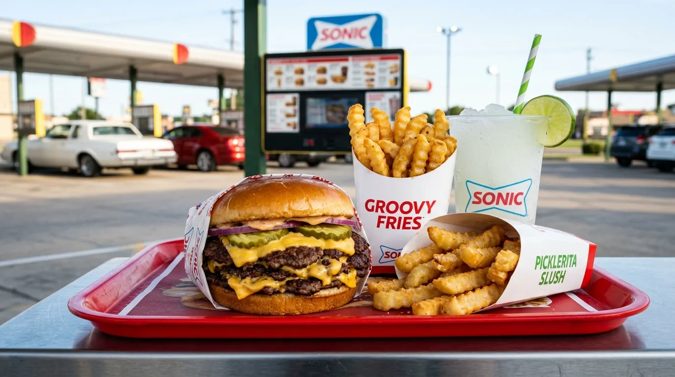 Bacon Double Cheeseburger Combo