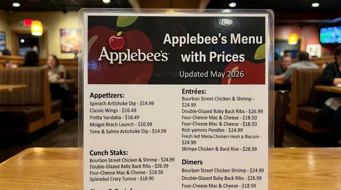 Applebee's Menu 2026: What 2 for $25 Actually Gets You