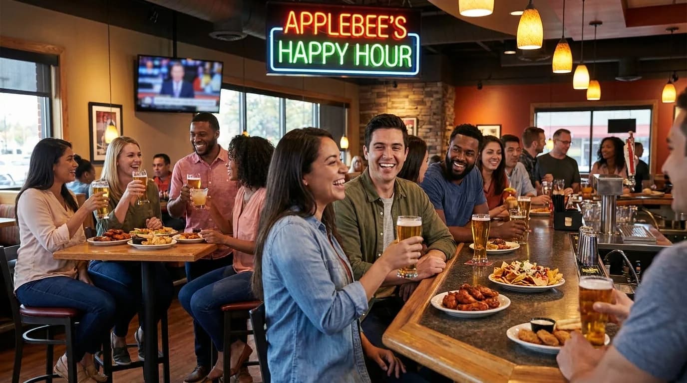 Applebee's Happy Hour 2026: Times, Deals & What to Order