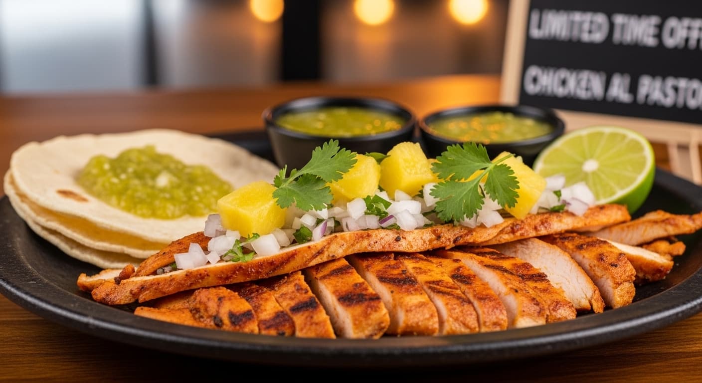 Chicken al Pastor (LTO) at Chipotle - $11.50