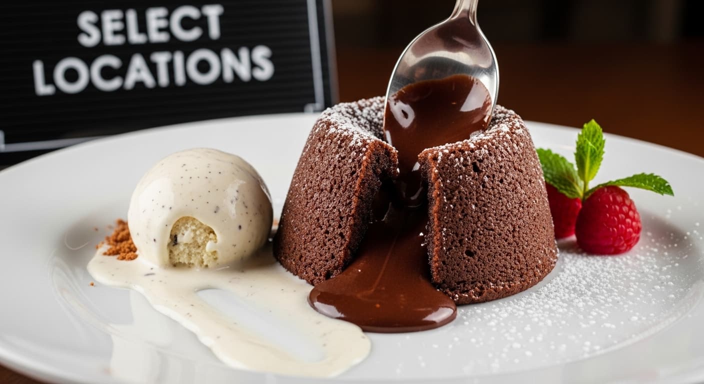 Chocolate Lava Cake at Chipotle - $3.50