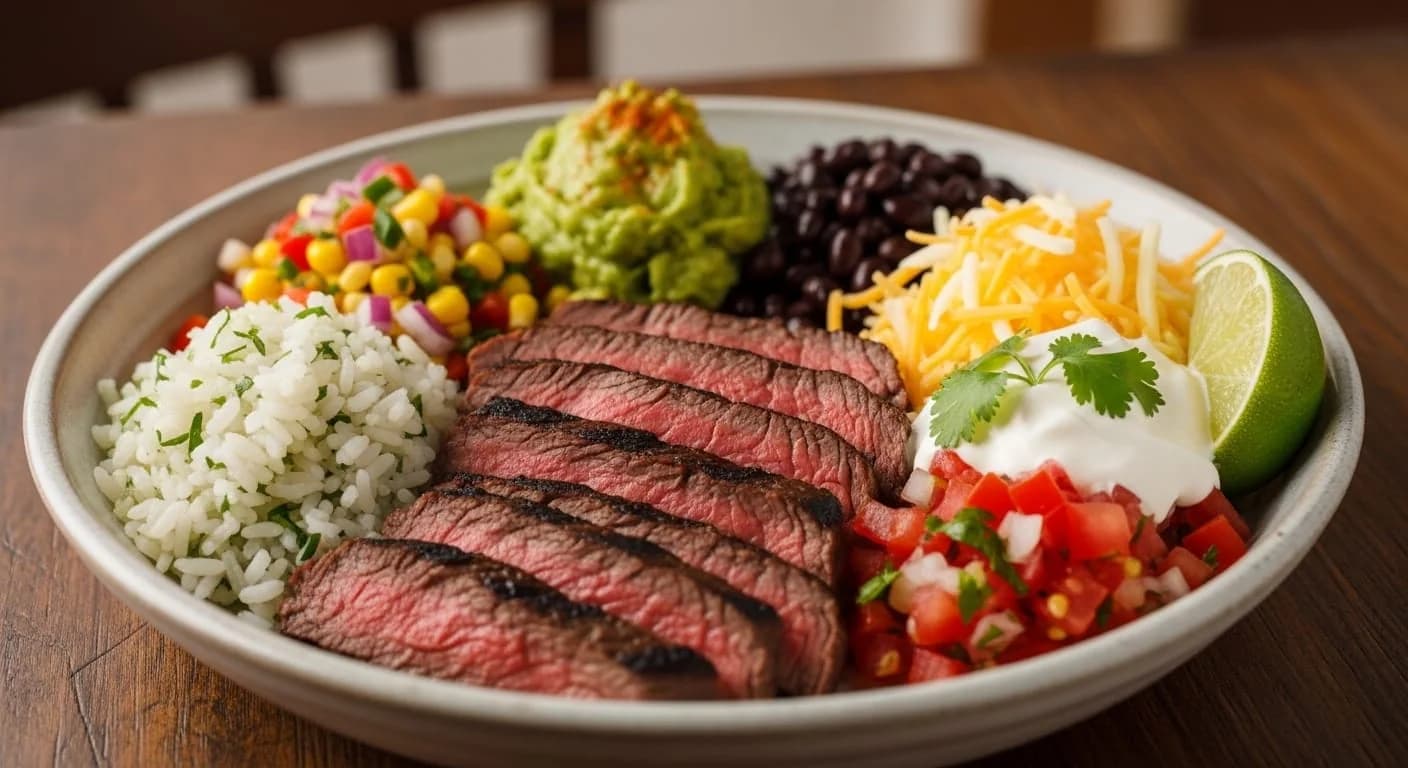 Carne Asada Burrito Bowl