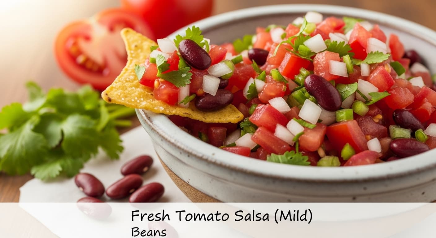 Fresh Tomato Salsa (Mild)