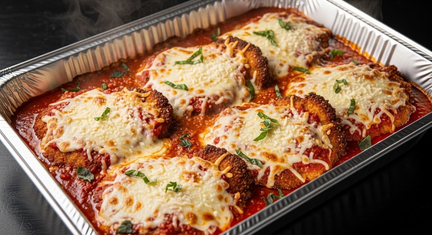Chicken Parmigiana Catering Pan