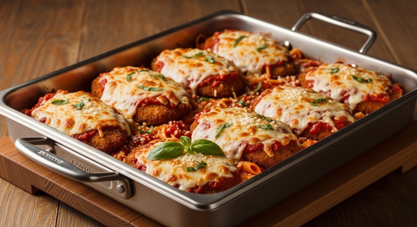 Chicken Parmigiana Family Pan