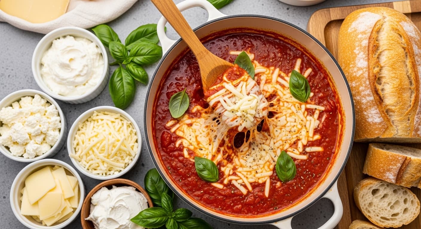 Five Cheese Marinara Sauce