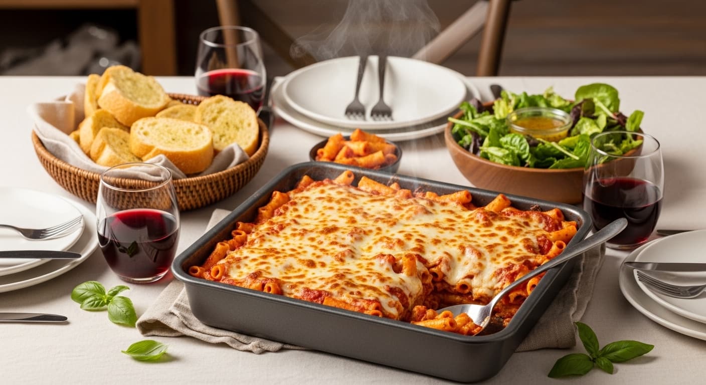 Five Cheese Ziti al Forno Family Pan