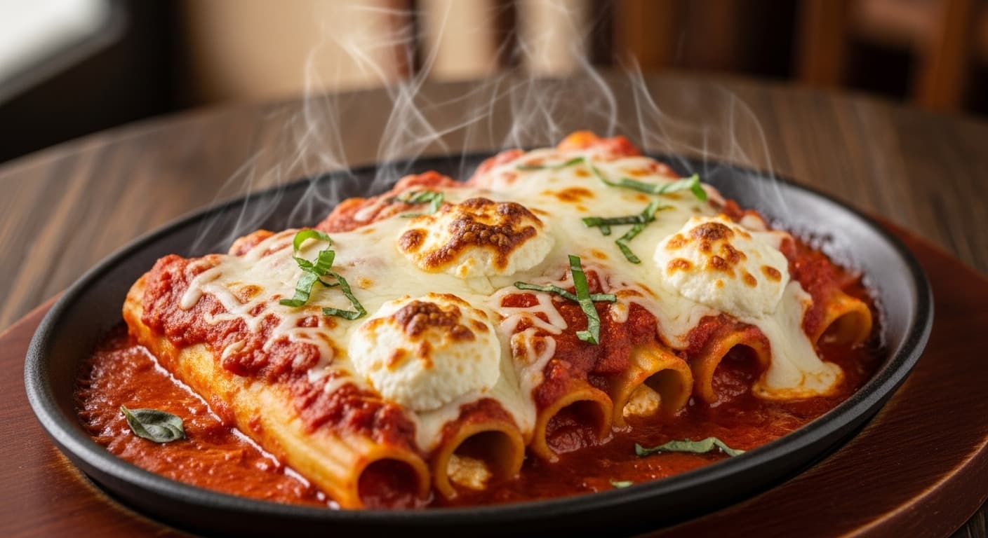 Four-Cheese Manicotti (Limited Time)