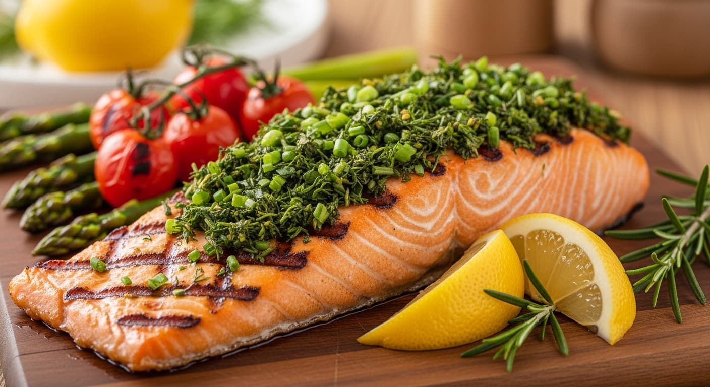 Herb-Grilled Salmon (Large)