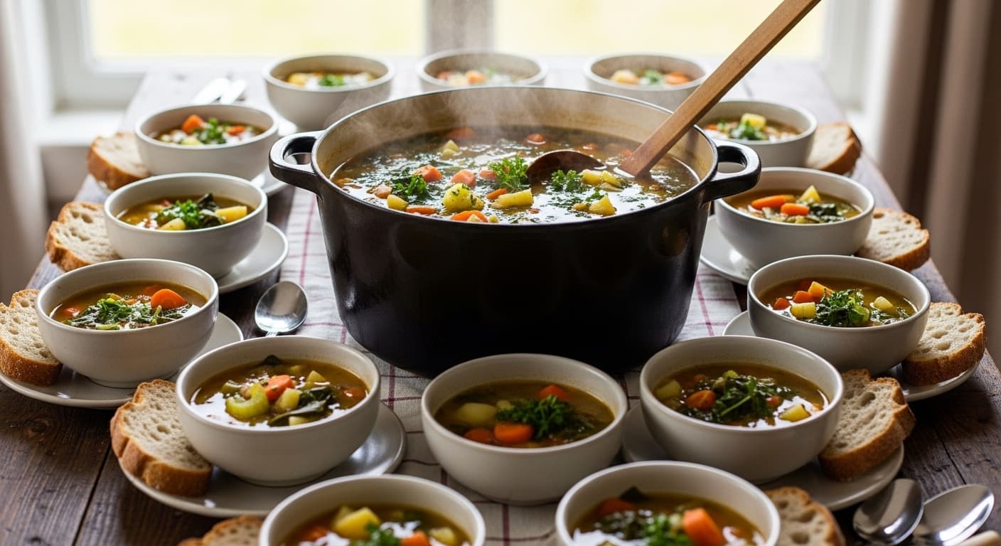 Homemade Soups Large (Serves 12)