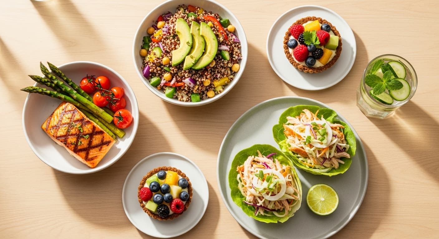 Lighter Portions Menu