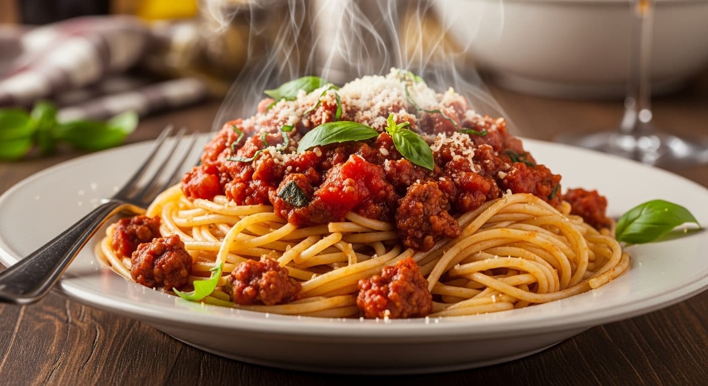 Spaghetti with Meat Sauce