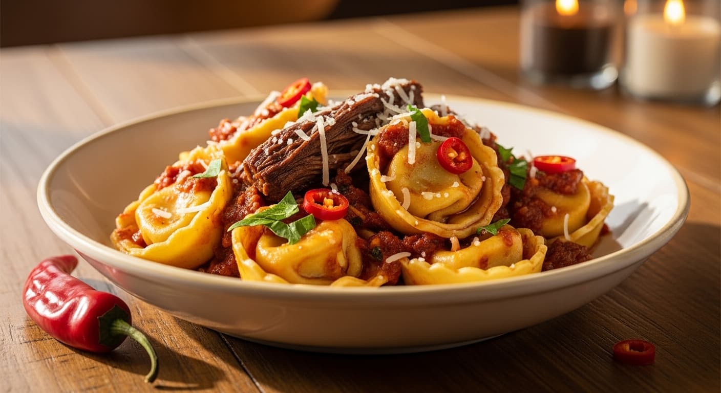 Braised Beef Tortelloni at Olive Garden - $17.99