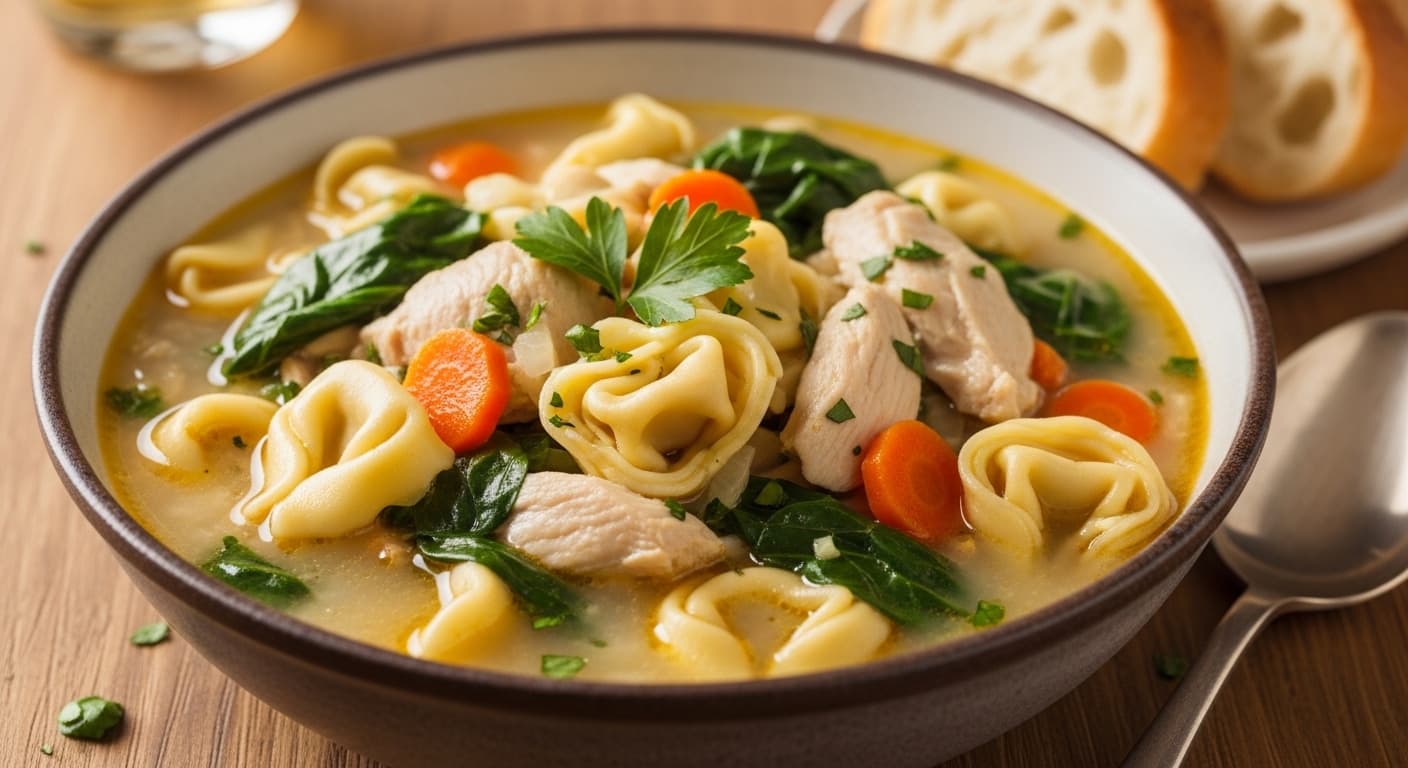 Chicken Tortellini Soup at Olive Garden - $8.79