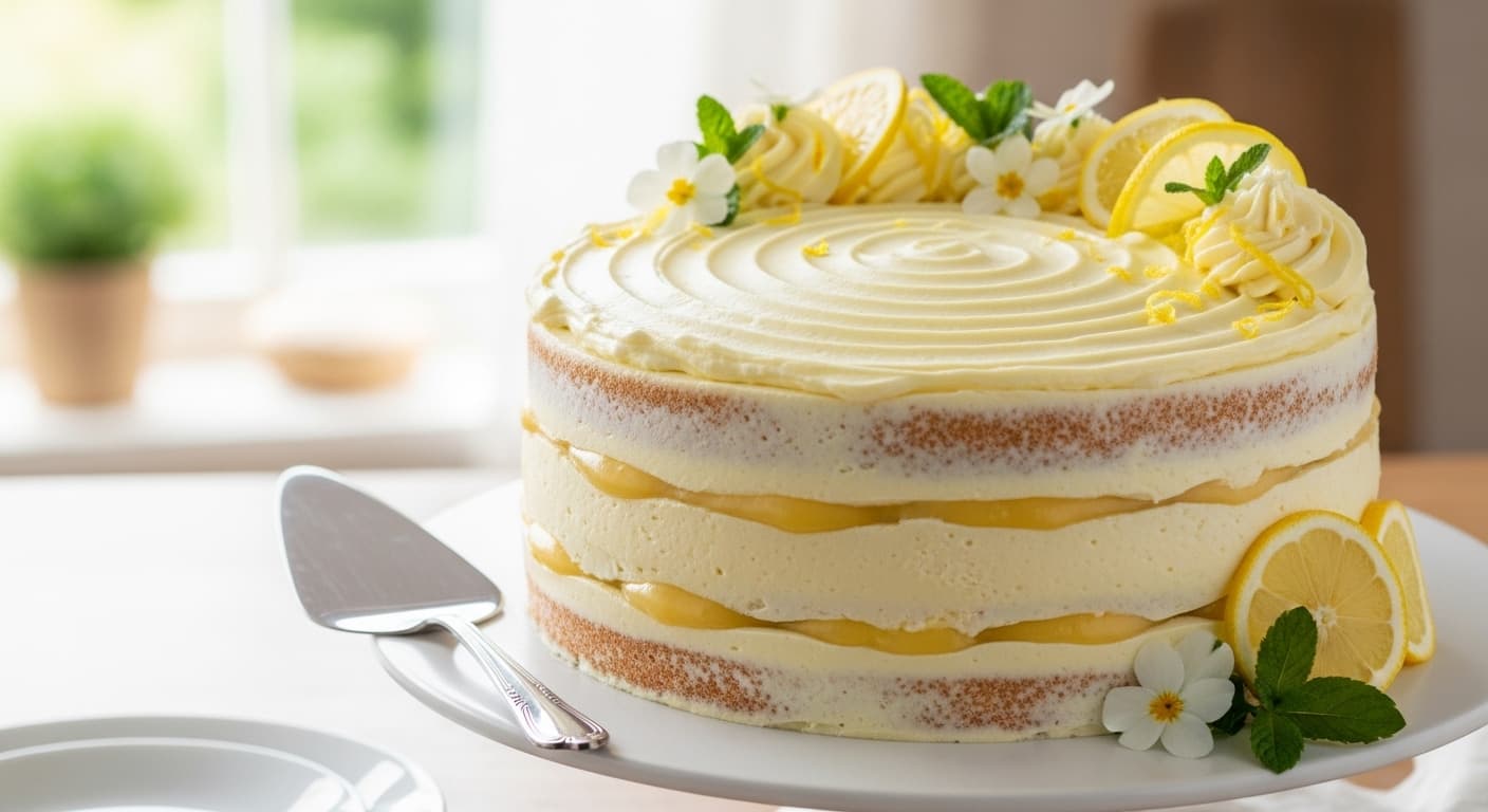 Lemon Cream Cake