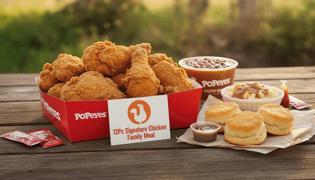 Popeyes Family Meal 2026: Prices, Sizes & What to Order