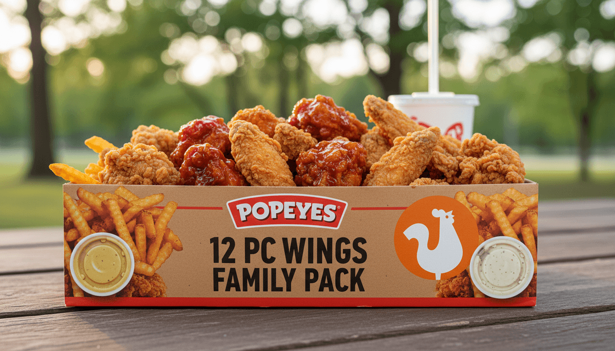 12 Piece Wings Family Pack