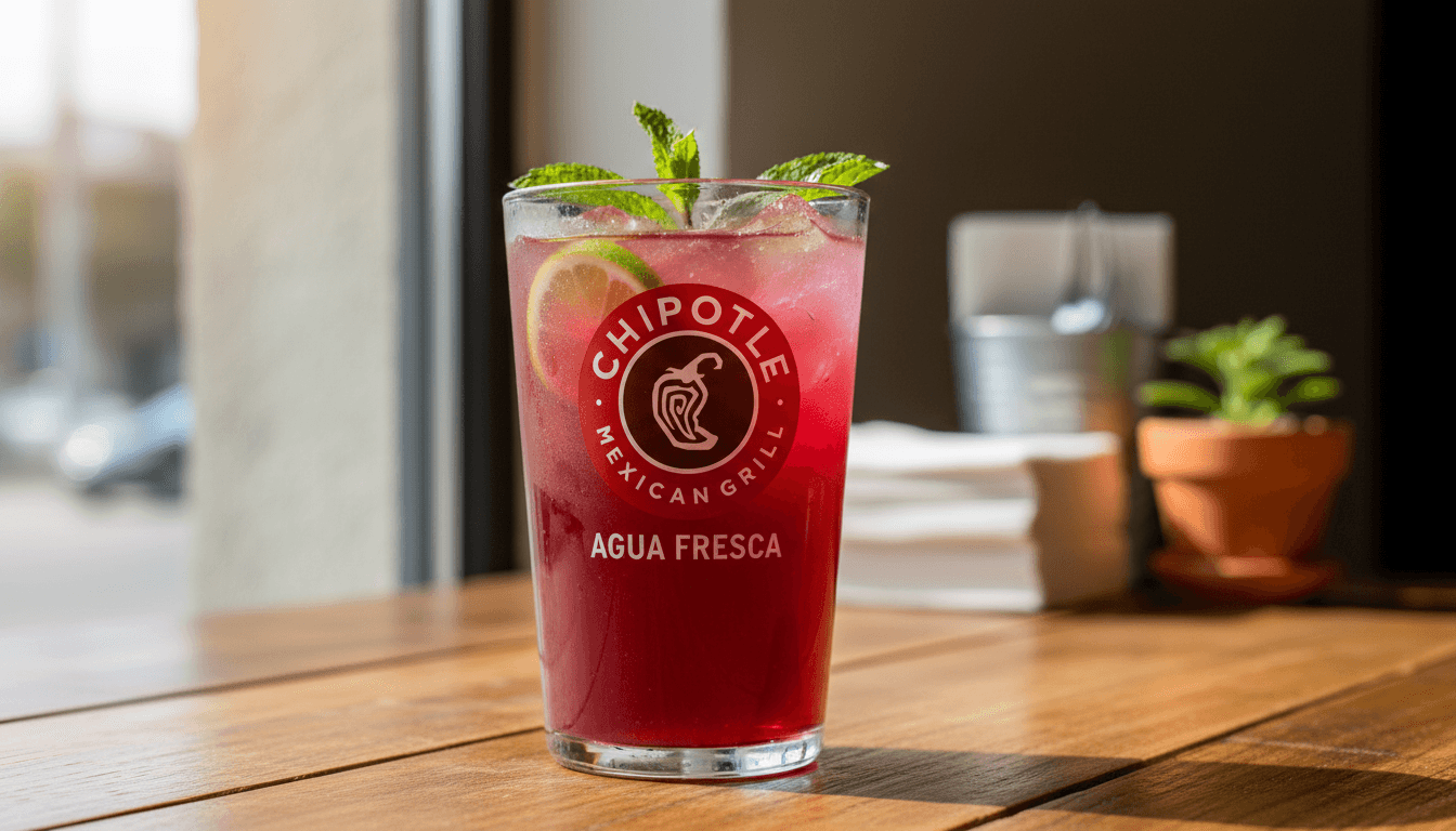 Agua Fresca at Popeyes - $3.49