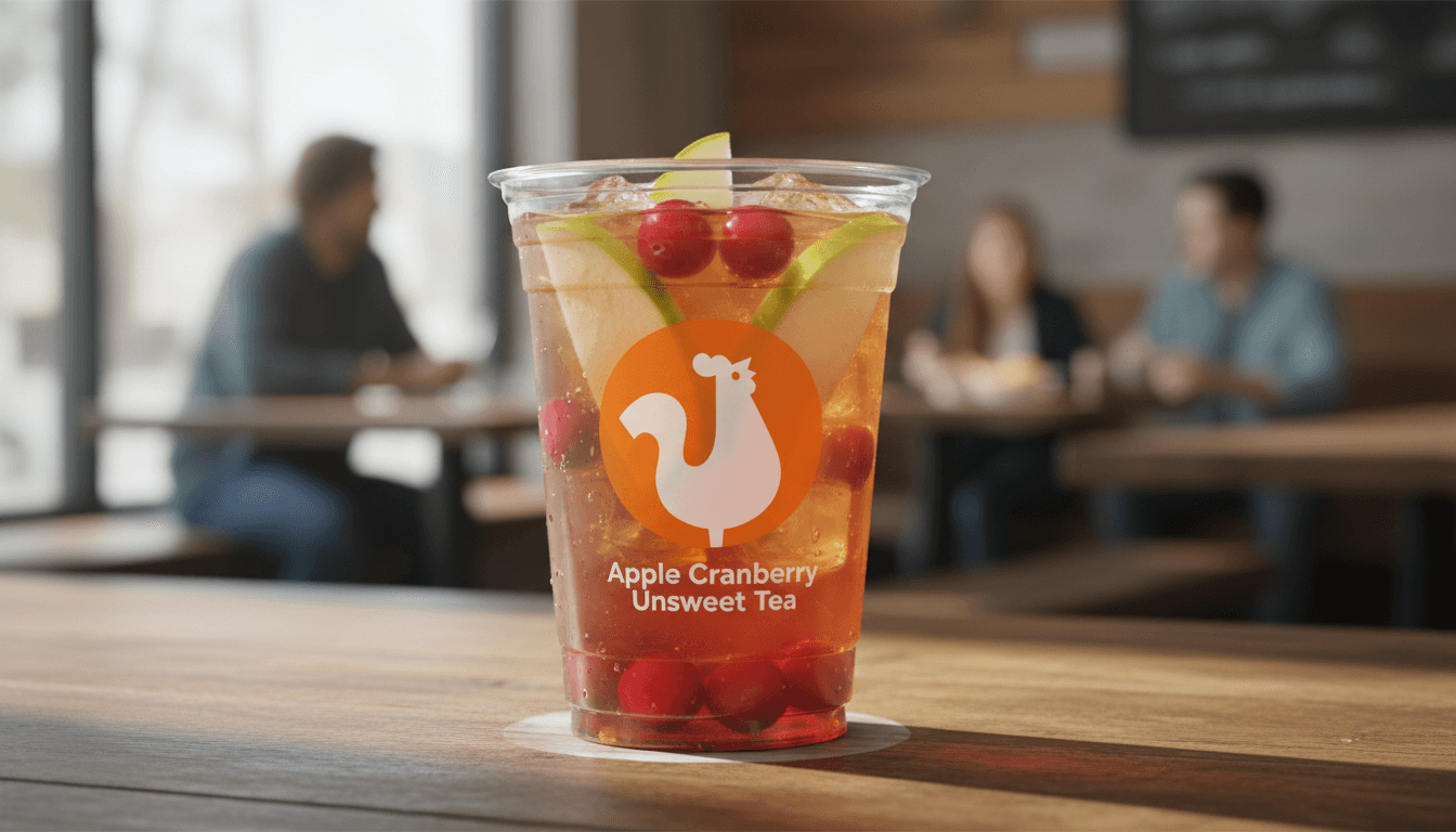 Apple Cranberry Unsweet Tea