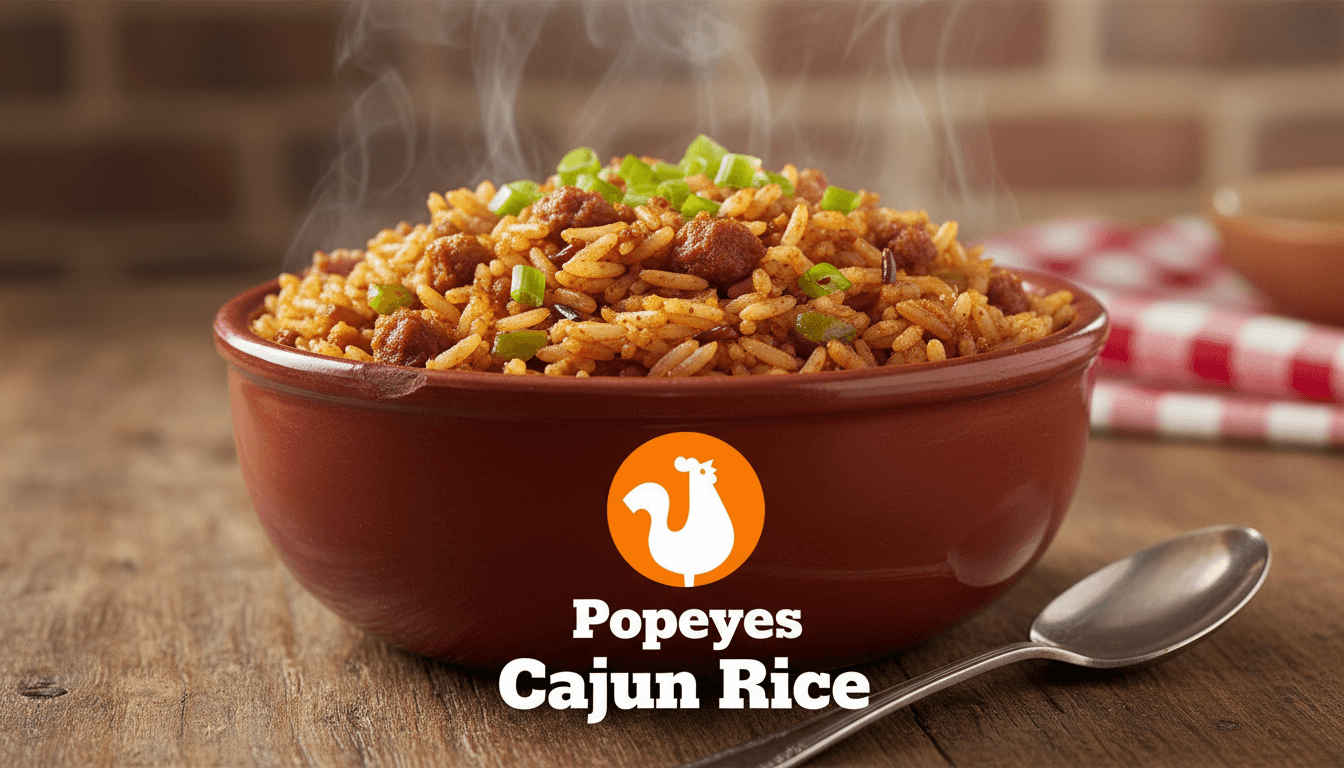 Cajun Rice at Popeyes - $2.99