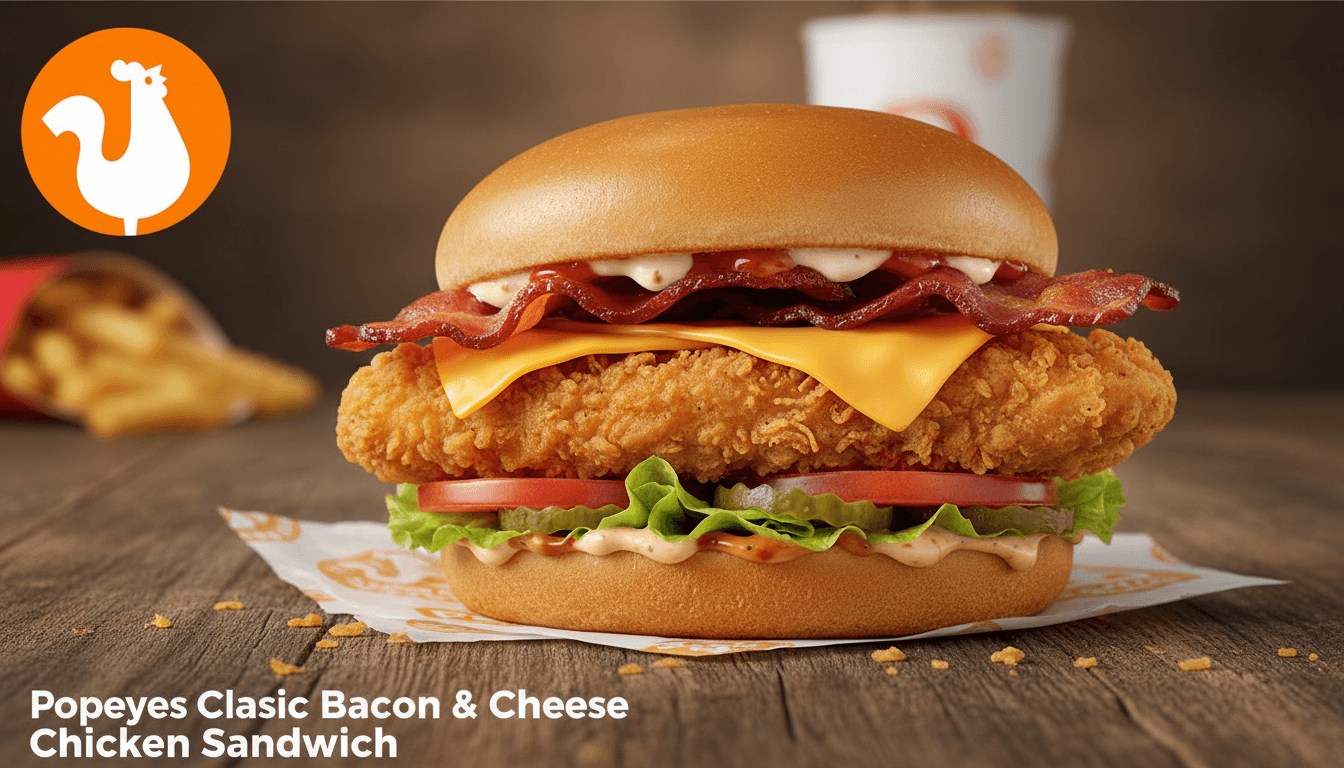 Classic Bacon & Cheese Chicken Sandwich