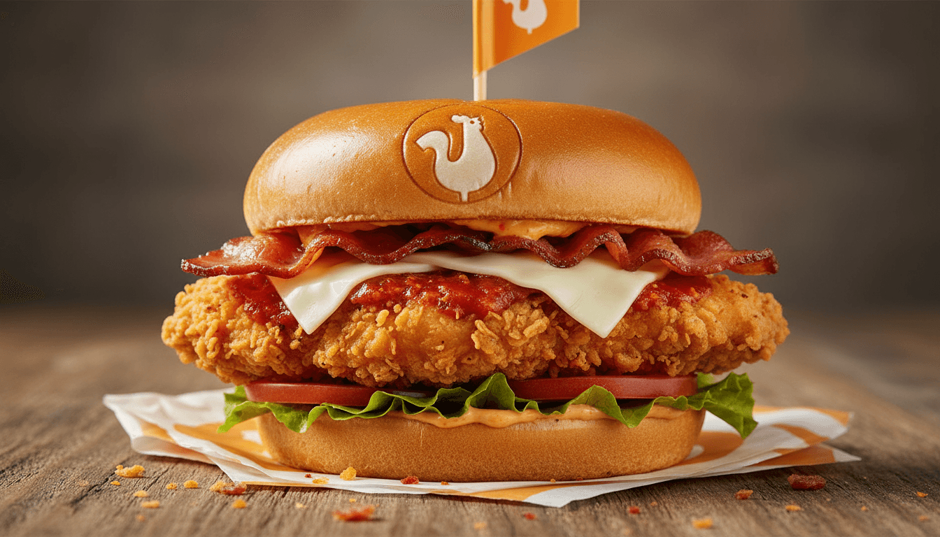 Ghost Pepper Bacon & Cheese Chicken Sandwich