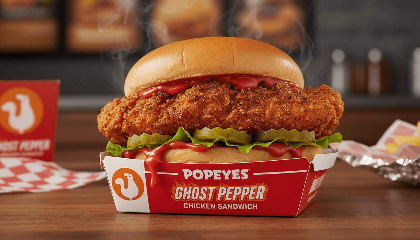 Ghost Pepper Chicken Sandwich