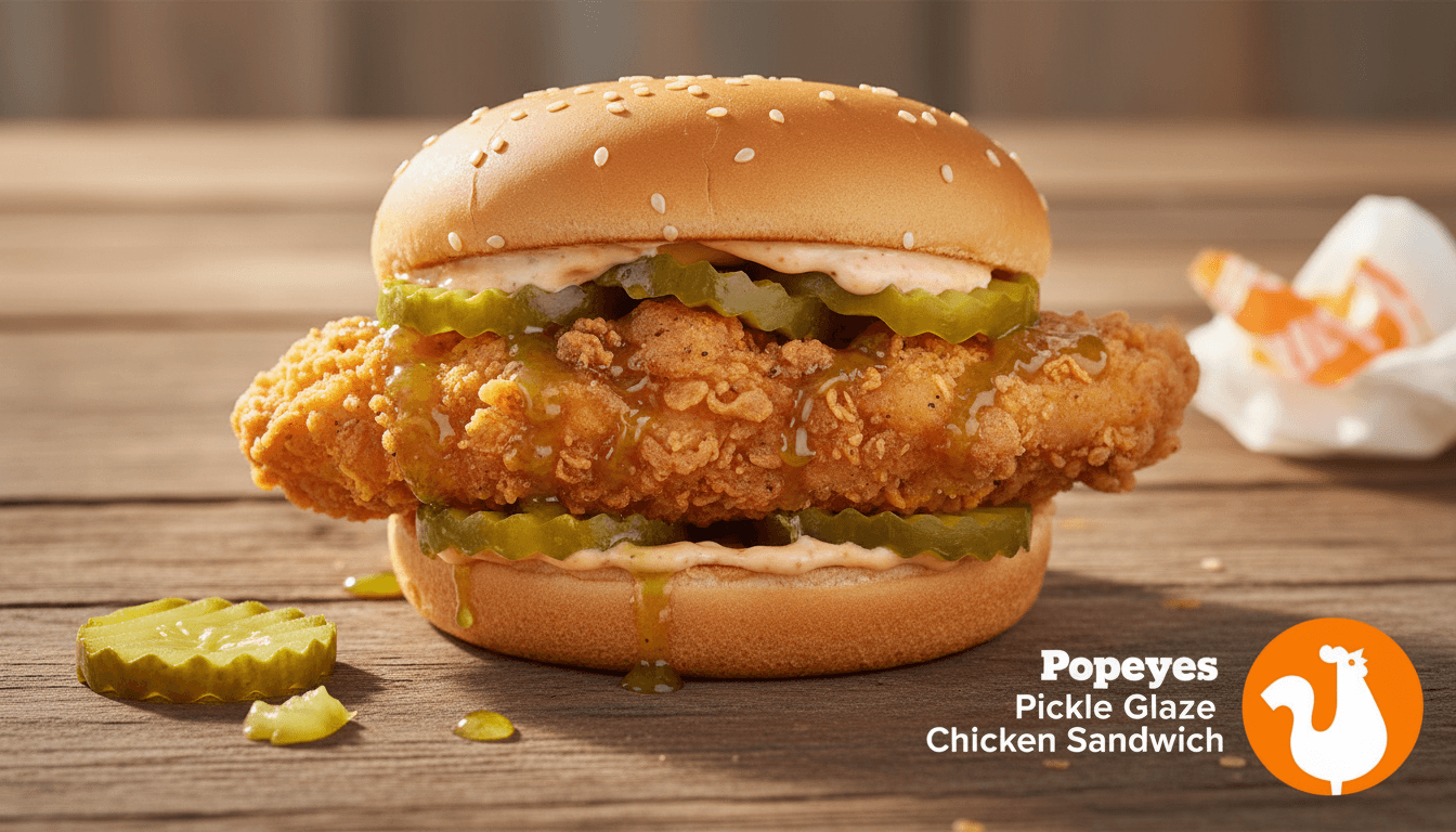Pickle Glaze Chicken Sandwich
