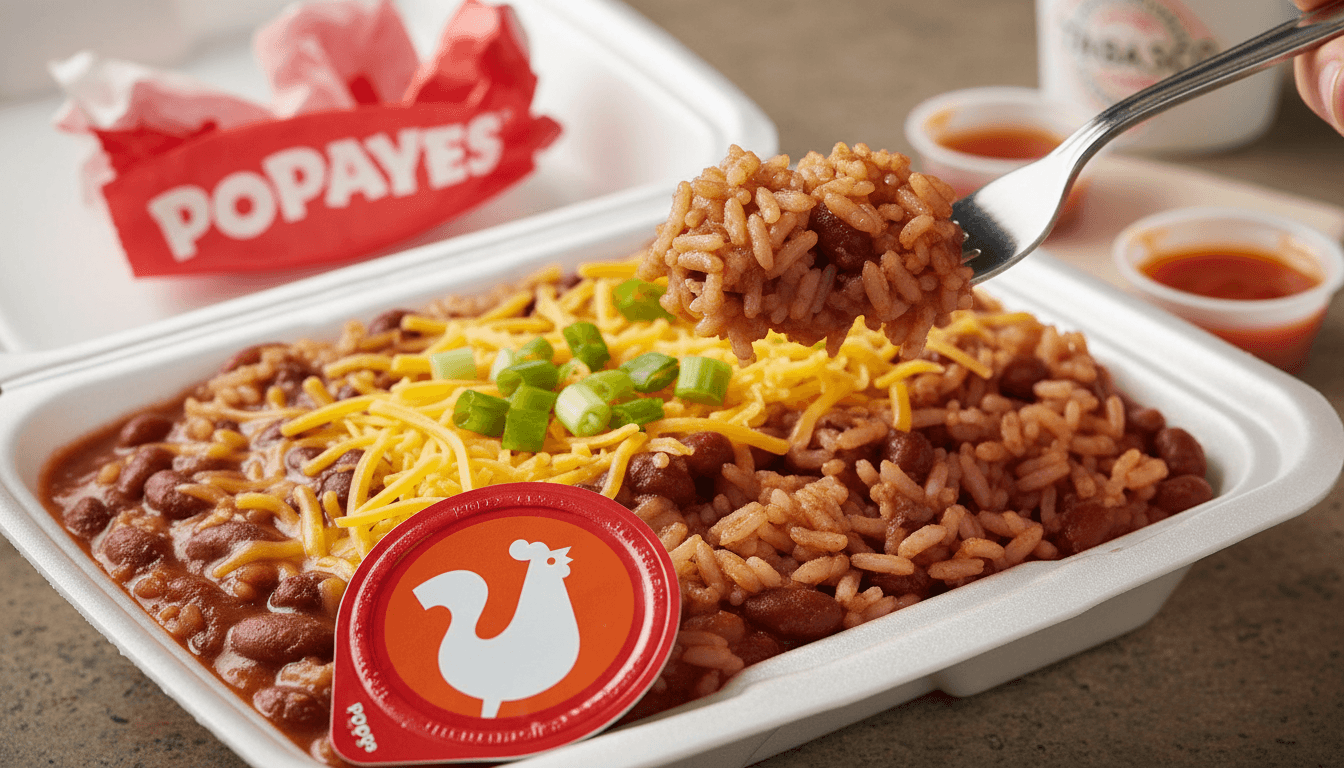 Red Beans & Rice at Popeyes - $3.99
