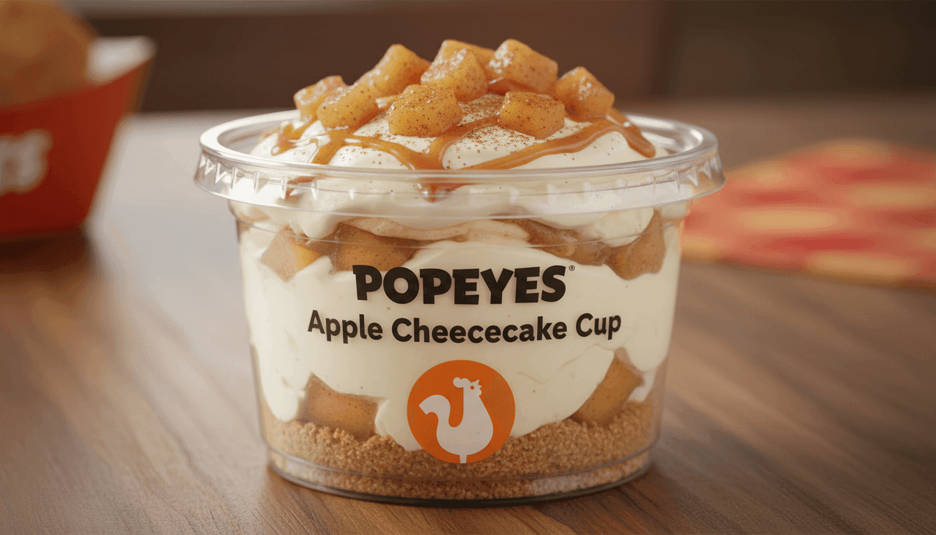Apple Cheesecake Cup