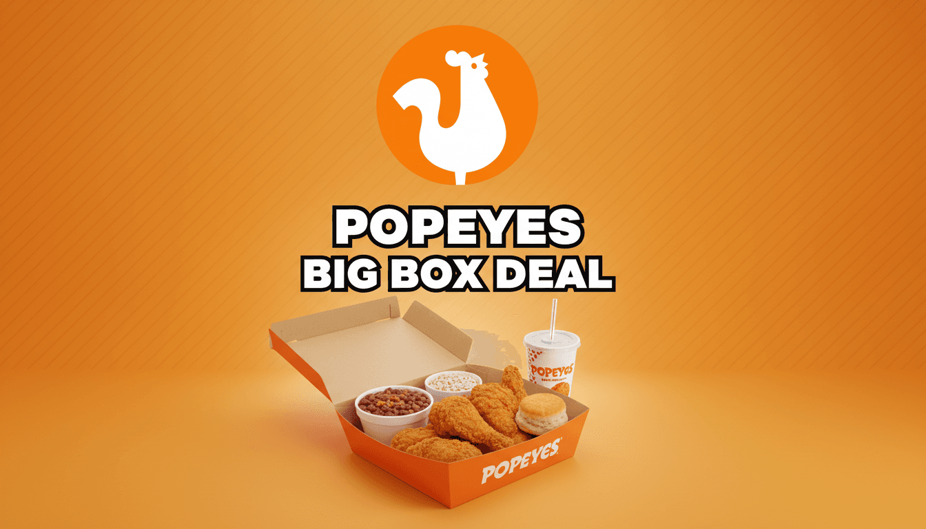Big Box at Popeyes - $6.99