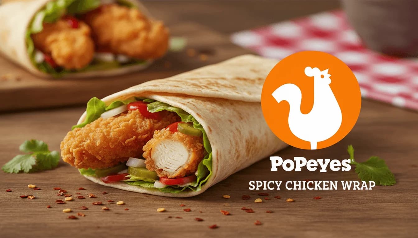 Spicy Chicken Wrap