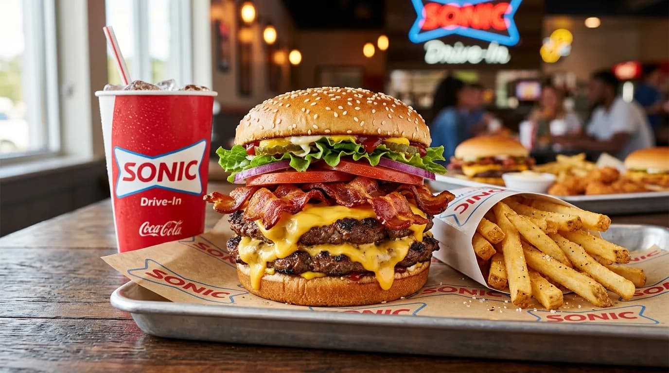 Bacon Double Cheeseburger Combo