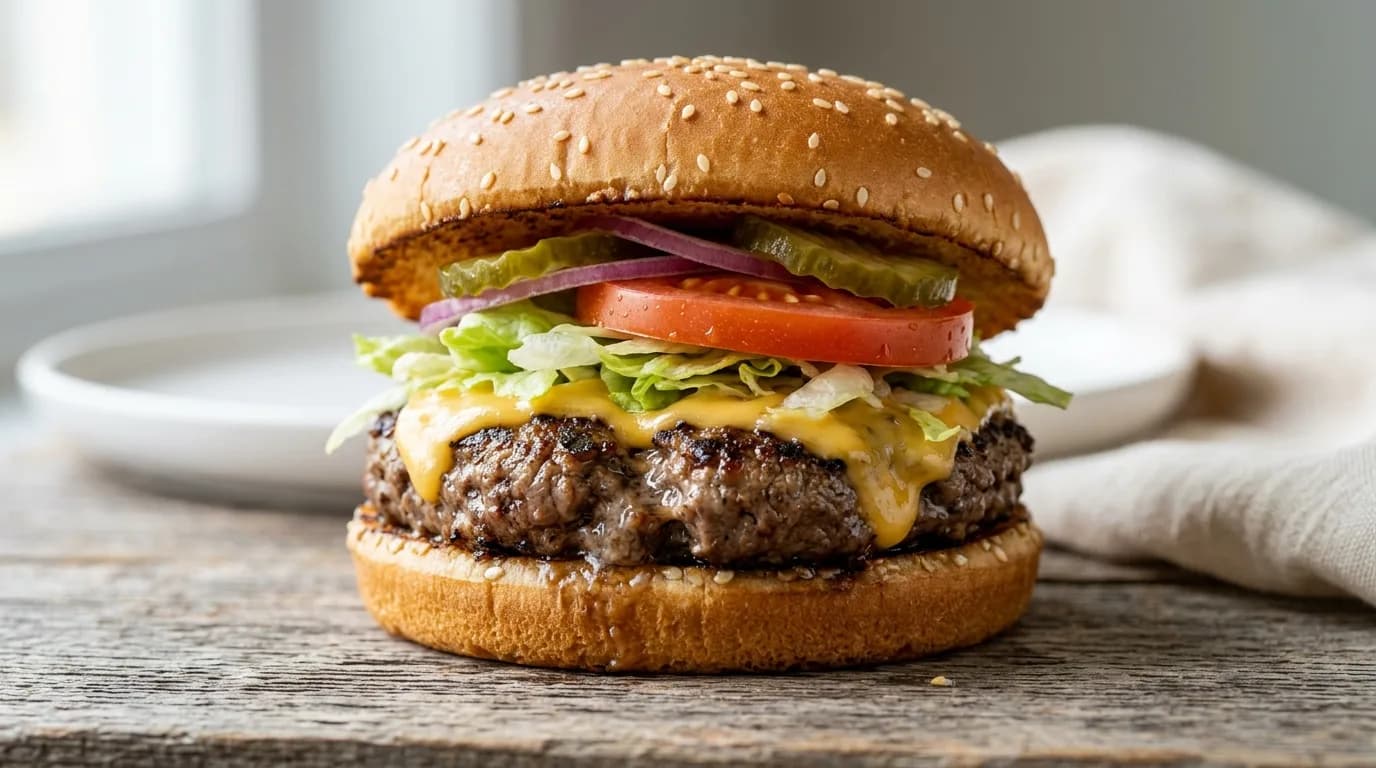 Jr. Double Cheeseburger