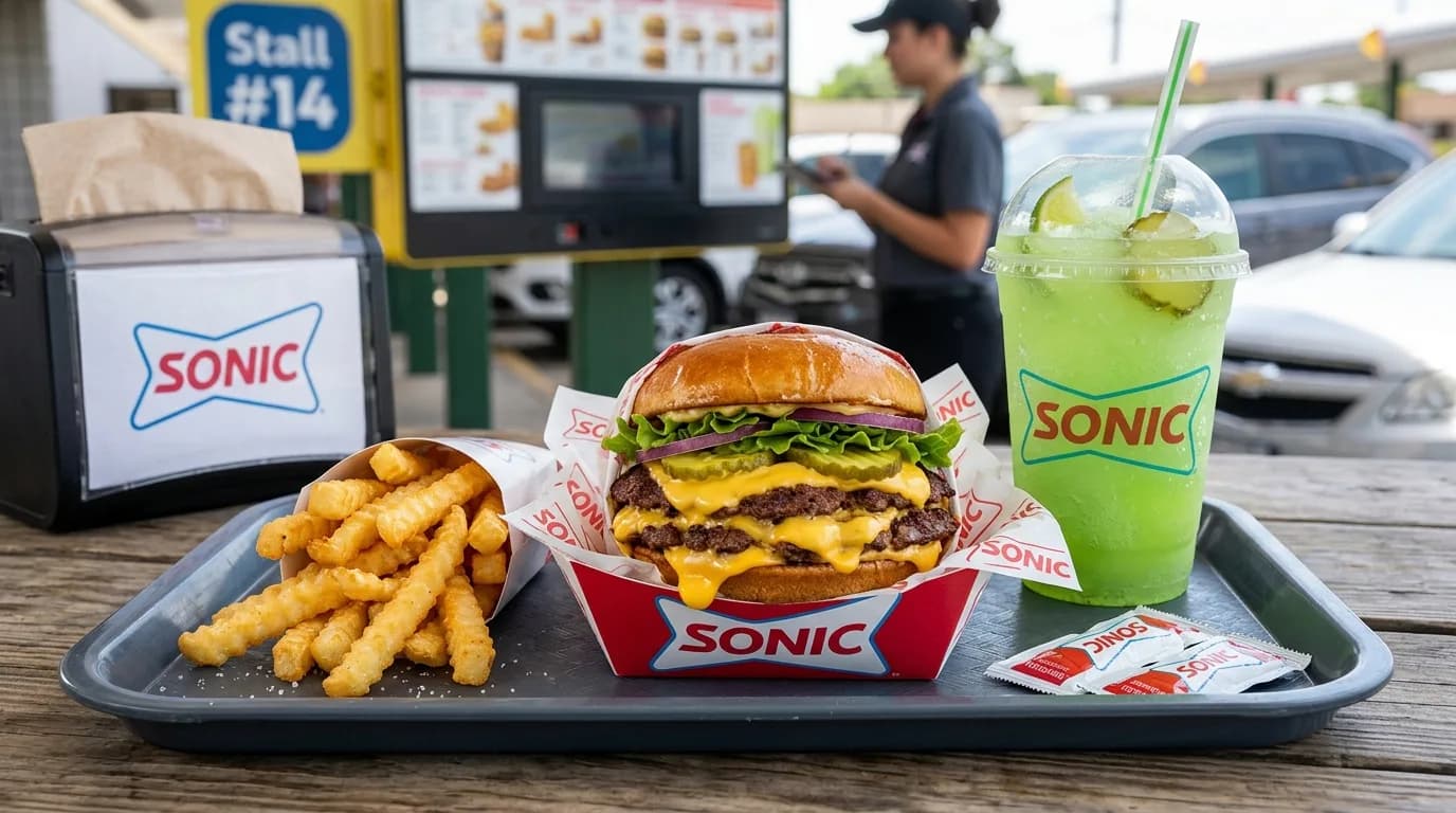 SuperSONIC Double Cheeseburger Combo