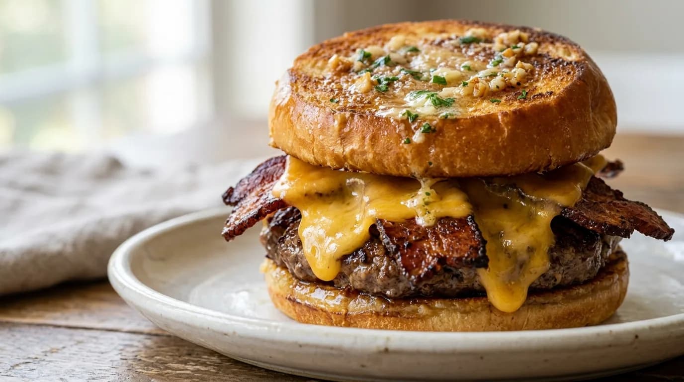 Bacon Cheeseburger Toaster