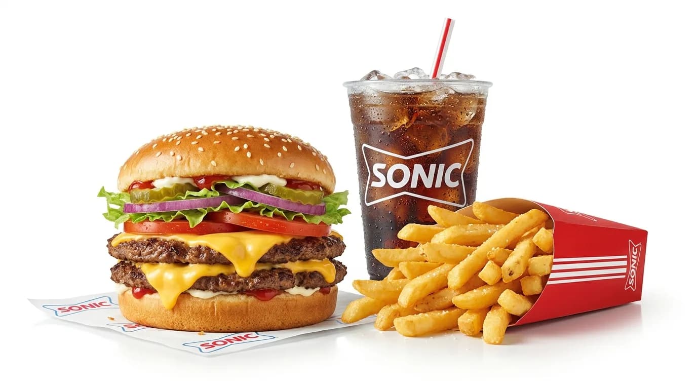 Classic Sonic Burger Combo
