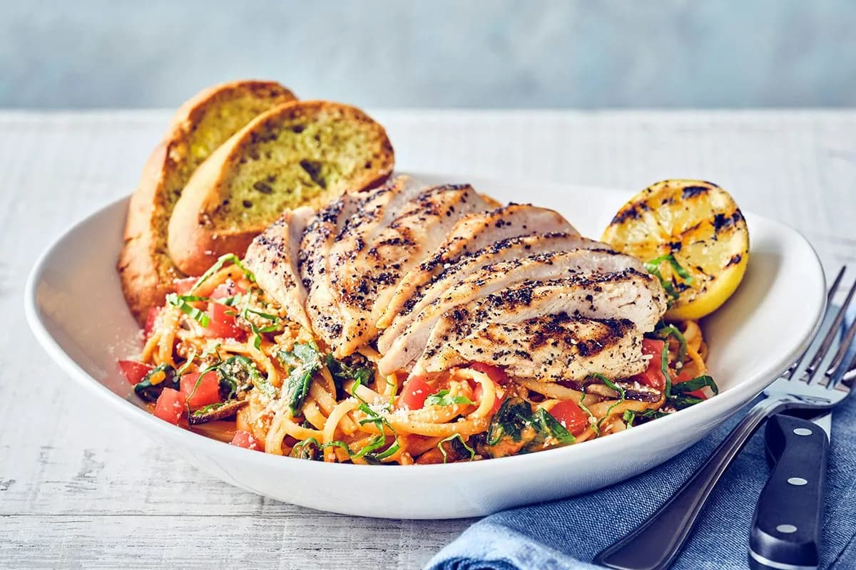 Creamy Tomato Chicken Linguine