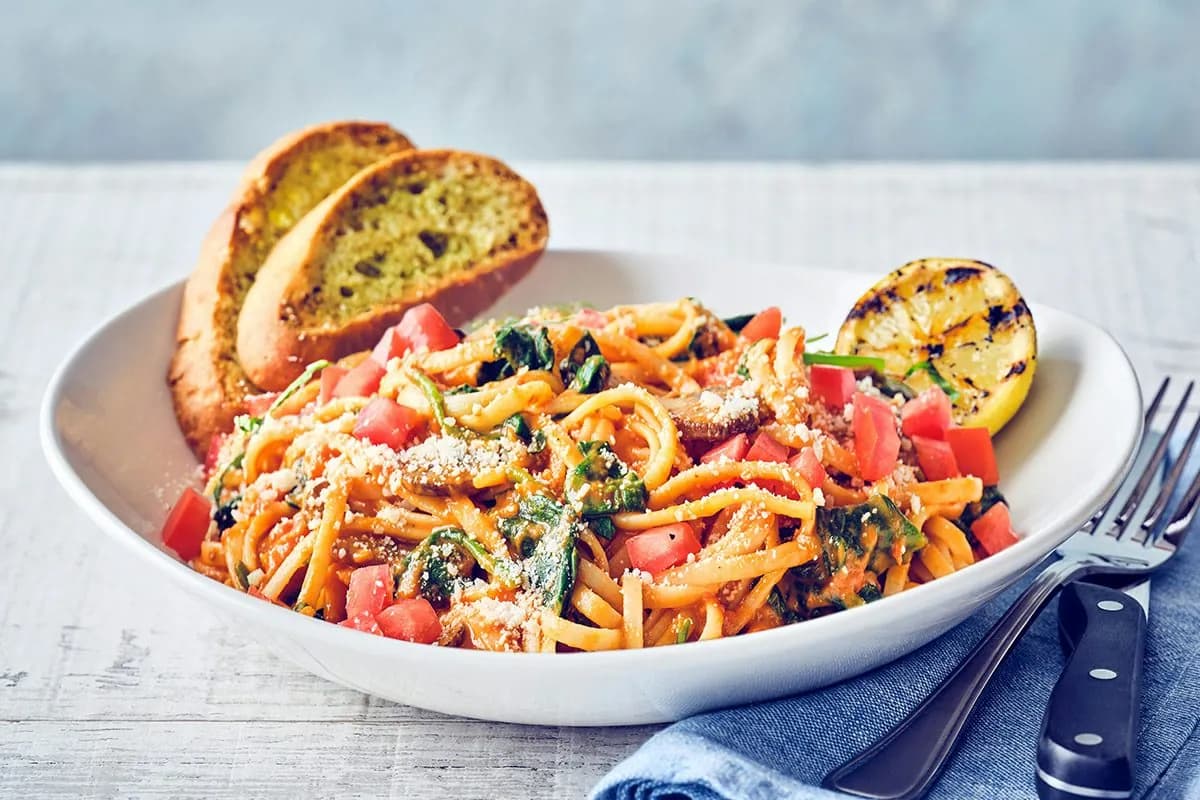 Creamy Tomato Linguine