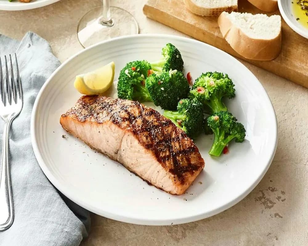 Simply Grilled Salmon