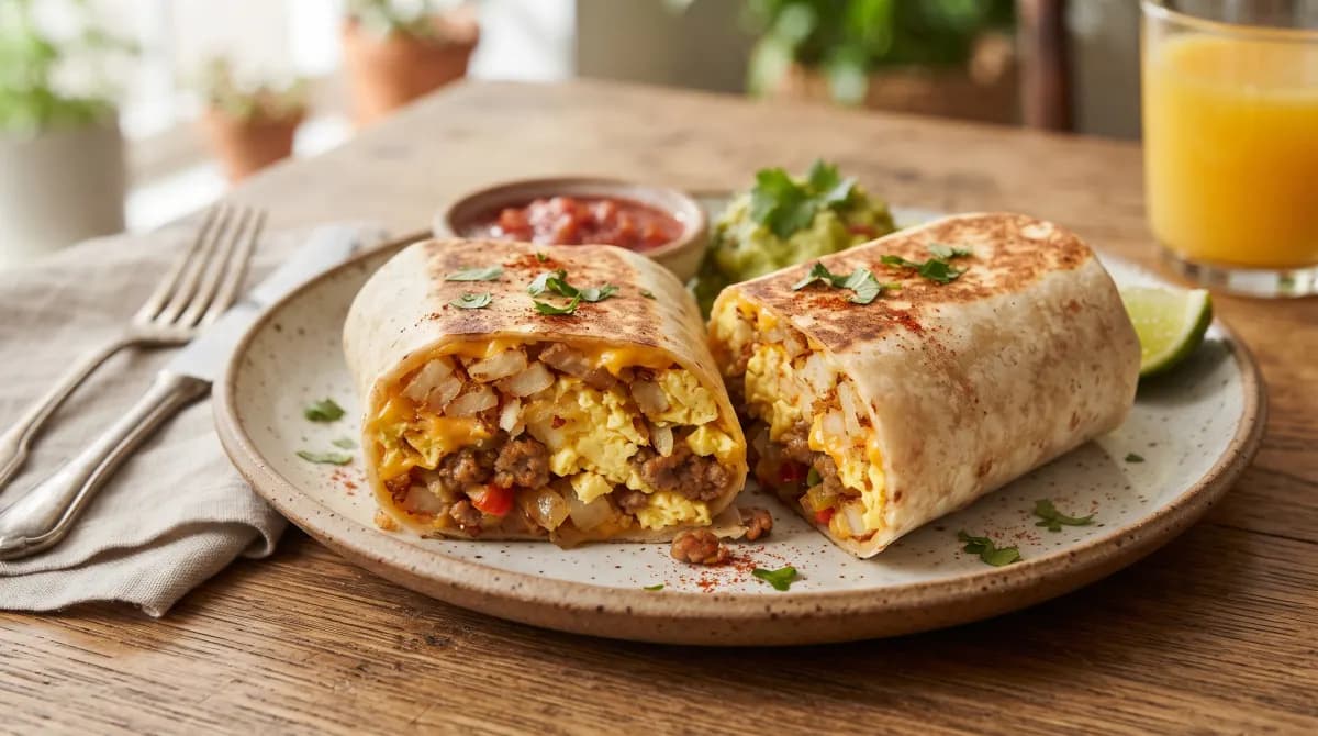 Hash Brown Scramble Burrito from the Chick-fil-A menu