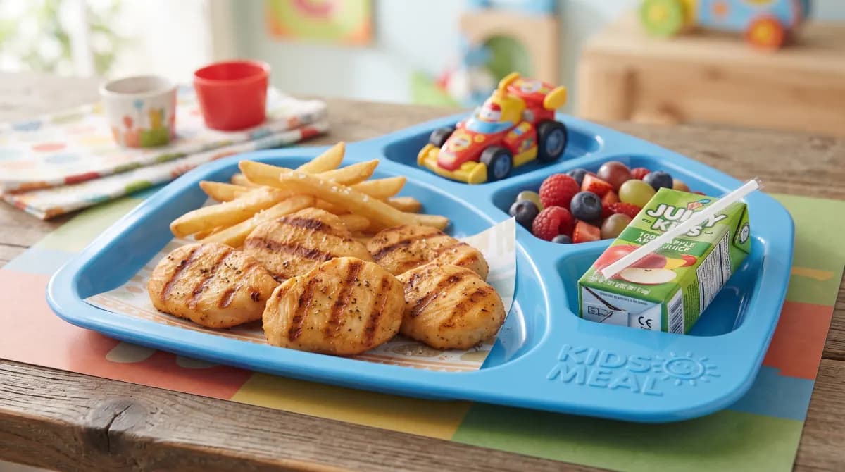 5 Count Grilled Nuggets Kid’s Meal from the Chick-fil-A menu