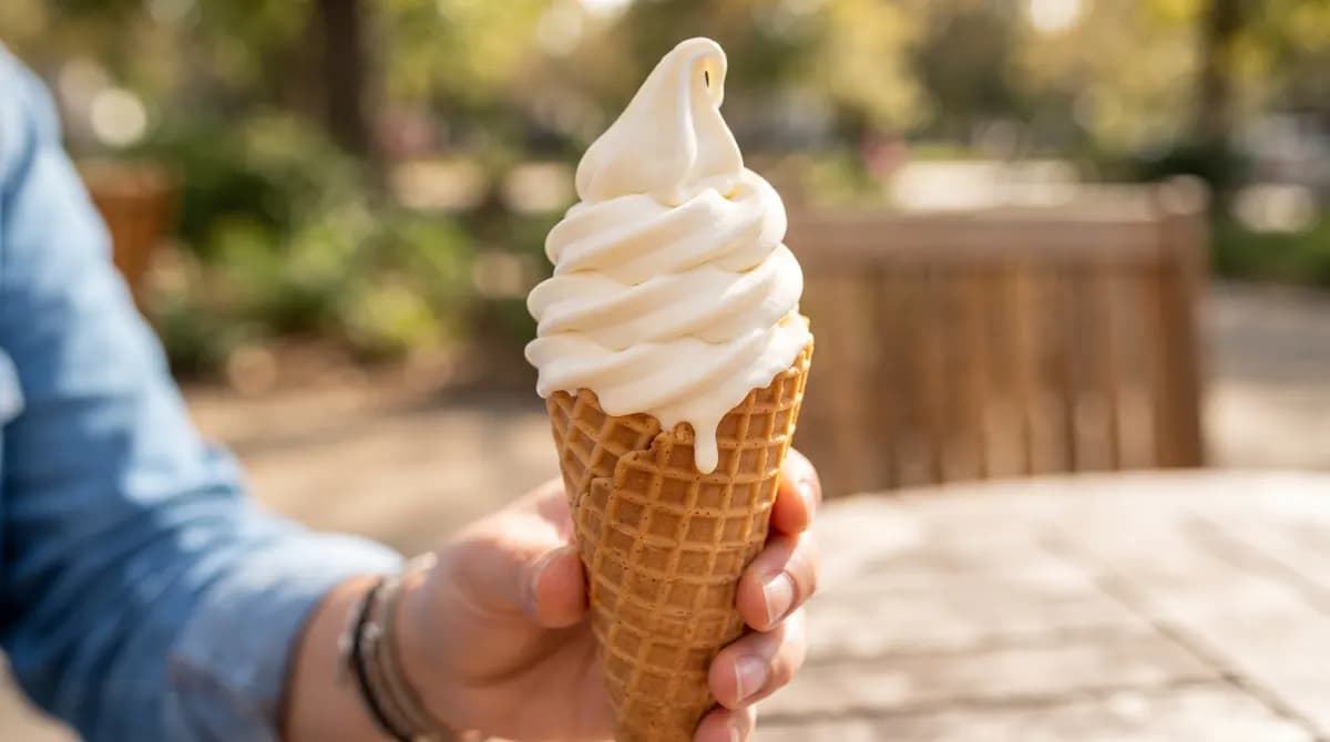 Icedream Cone from the Chick-fil-A menu