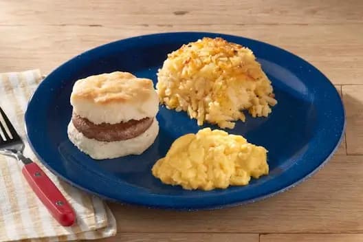 Biscuit Breakfast Sandwich at Cracker Barrel