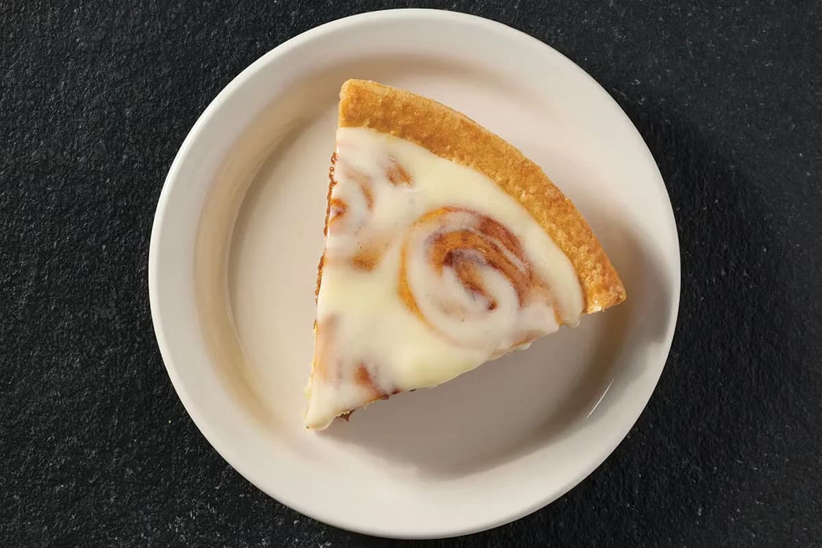 Cinnamon Roll Pie at Cracker Barrel