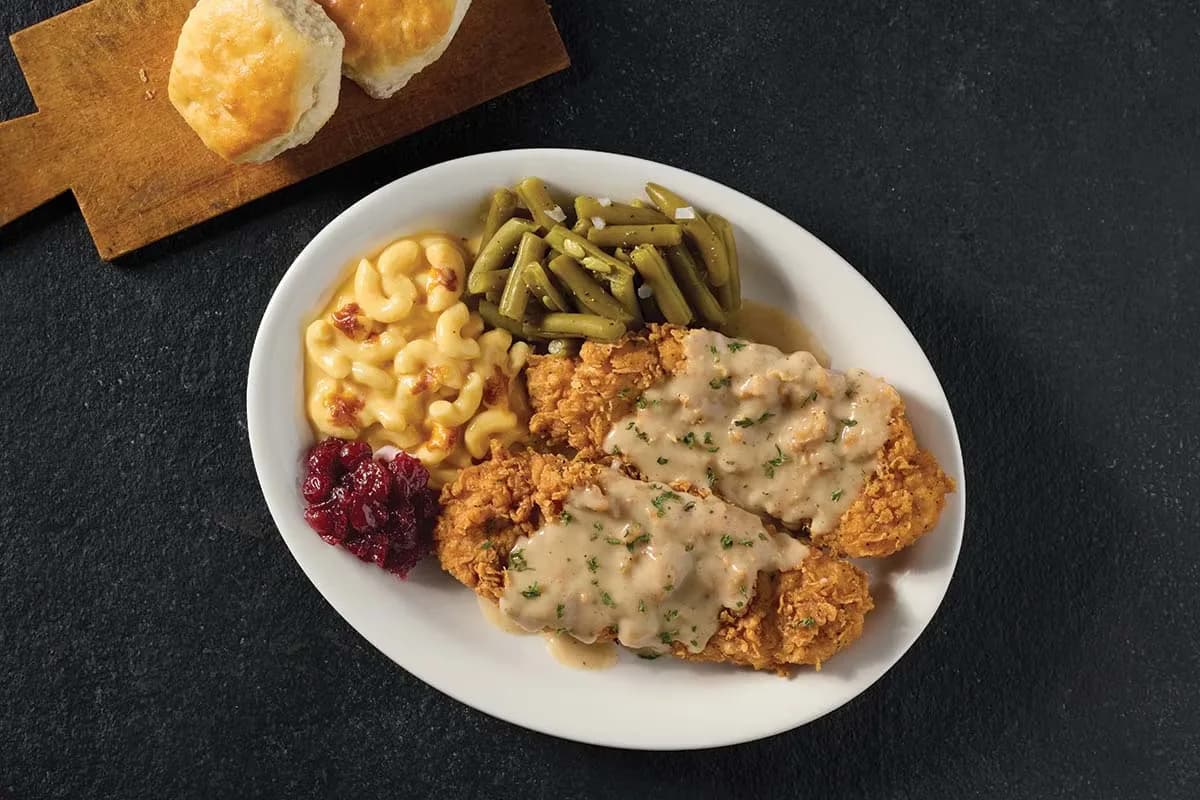 Country Fried Turkey at Cracker Barrel