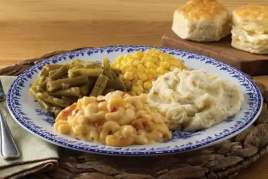 Country Vegetable Plate at Cracker Barrel