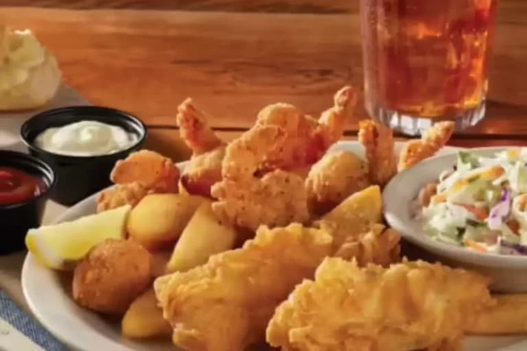 Friday: Country Coastal Sampler at Cracker Barrel