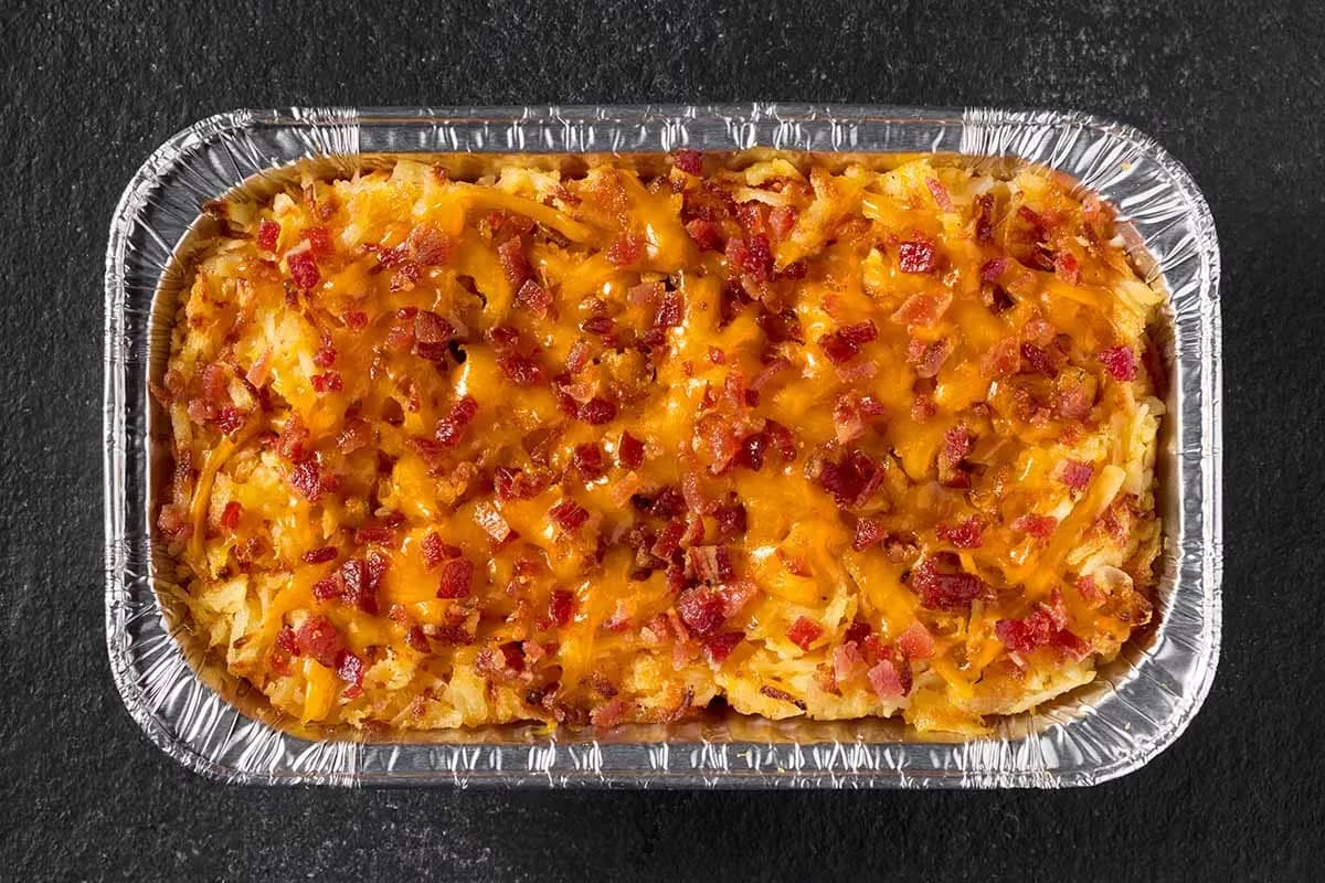 Loaded Hashbrown Casserole at Cracker Barrel