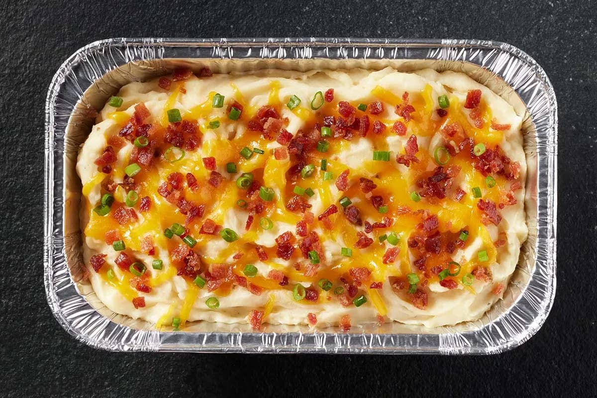 Loaded Mashed Potatoes at Cracker Barrel